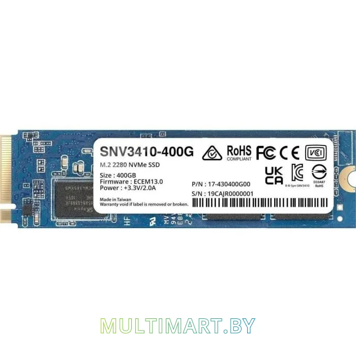SSD диск Synology SNV3410-400G